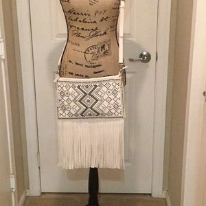 Charming Charlie Beaded Crossbody Bag